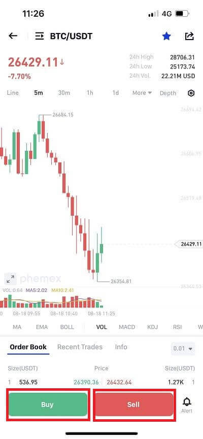Como depositar e negociar criptografia na Phemex Como depositar e negociar criptografia na Phemex