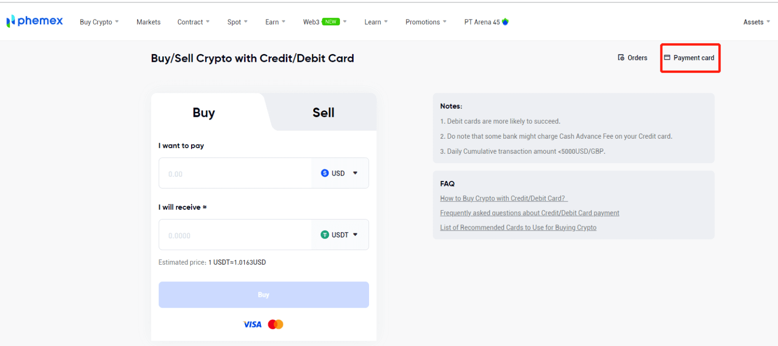 Como depositar e negociar criptografia na Phemex Como depositar e negociar criptografia na Phemex