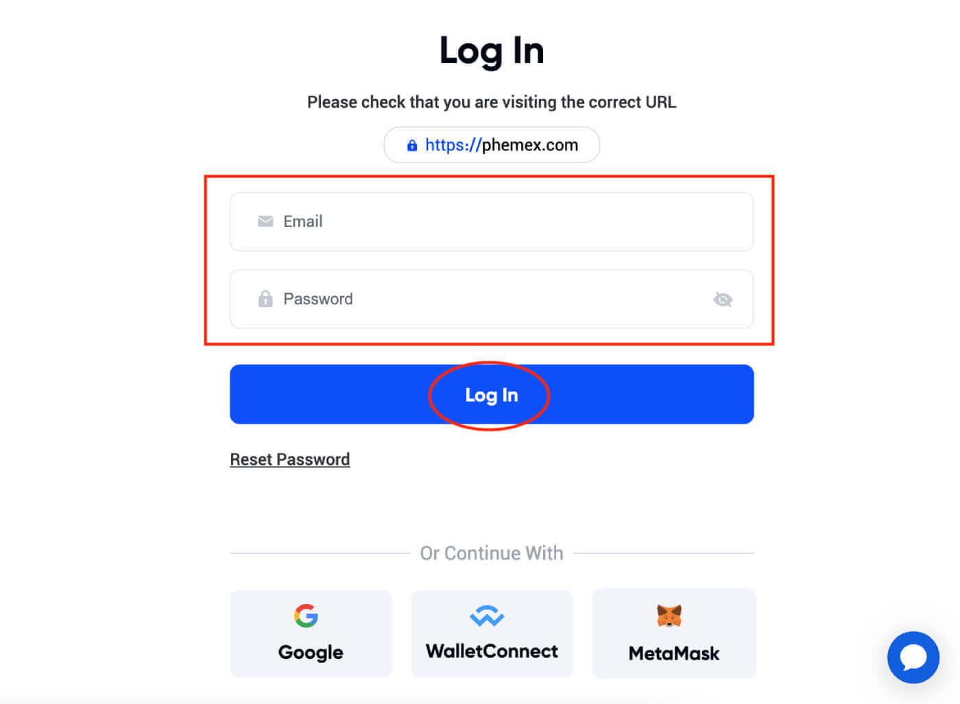 Come accedere e depositare su Phemex Come accedere e depositare su Phemex