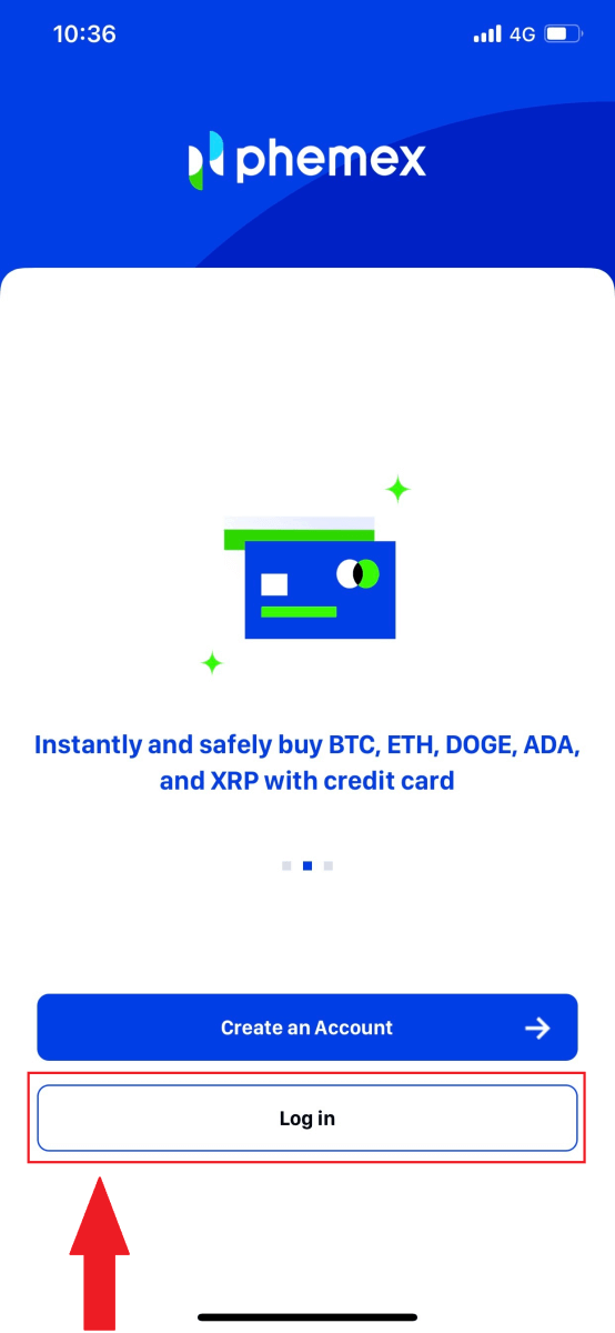 Come accedere e depositare su Phemex Come accedere e depositare su Phemex