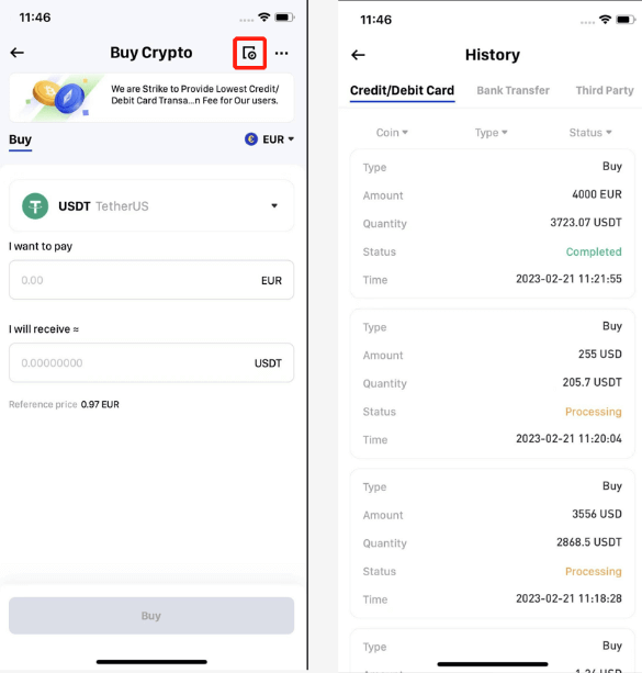 Come accedere e depositare su Phemex Come accedere e depositare su Phemex