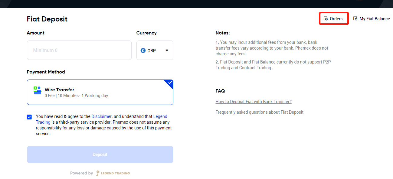 Como abrir uma conta e depositar na Phemex Como abrir uma conta e depositar na Phemex