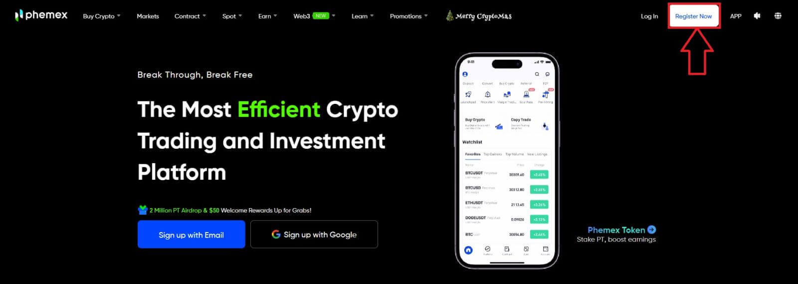 Como abrir uma conta e depositar na Phemex Como abrir uma conta e depositar na Phemex