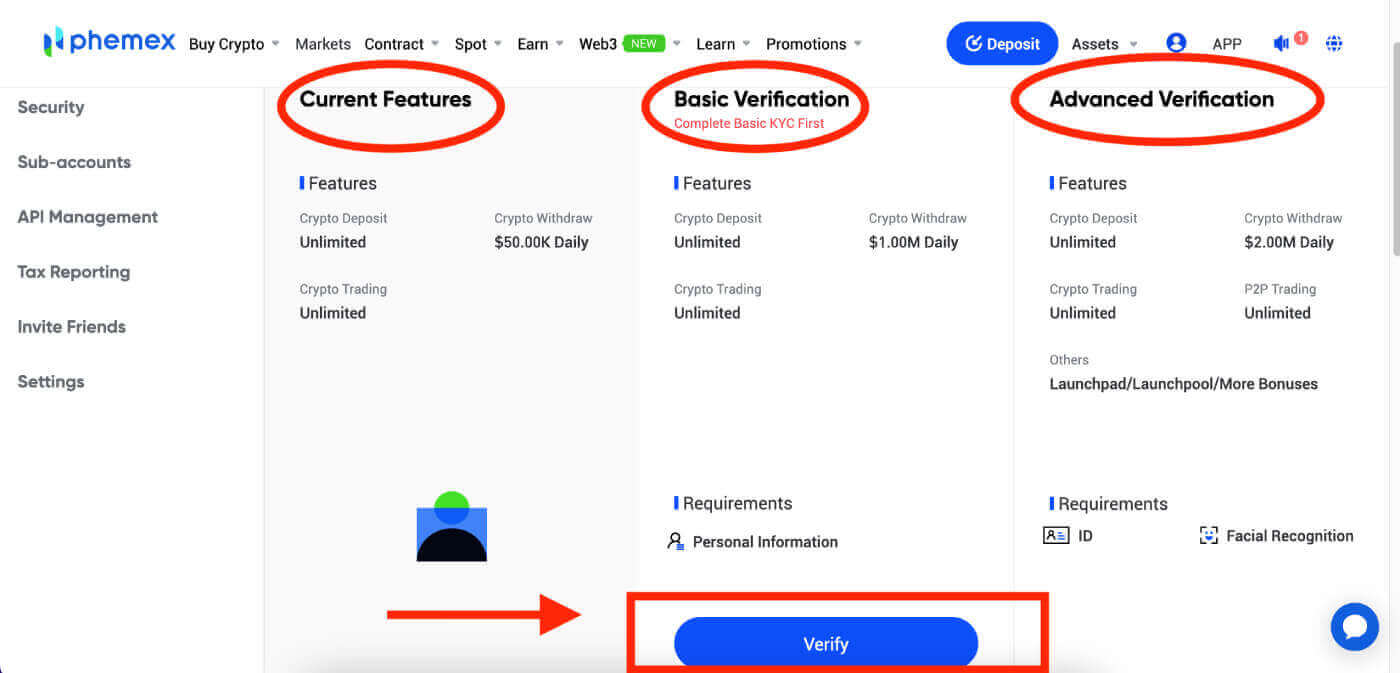 How to Register and Verify Account on Phemex How to Register and Verify Account on Phemex