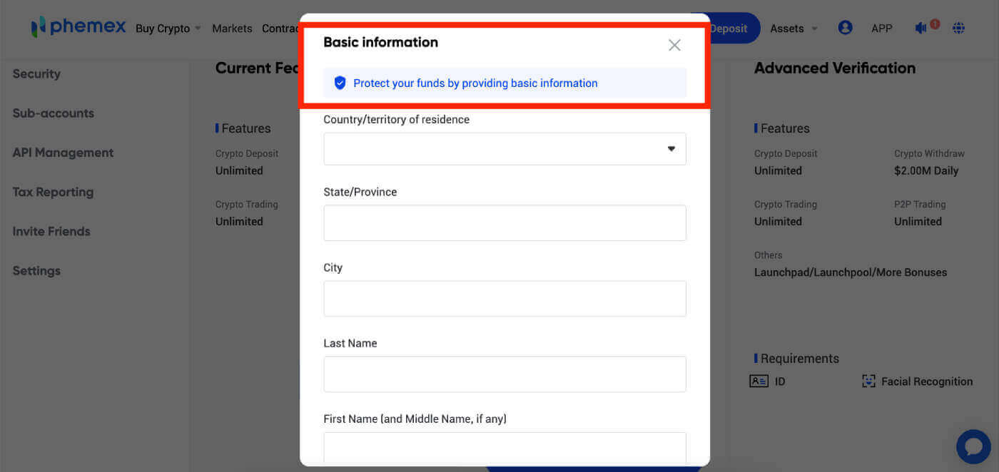 How to Register and Verify Account on Phemex How to Register and Verify Account on Phemex