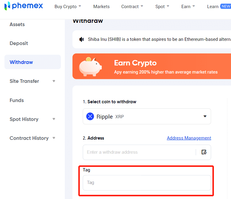 How to Sign in and Withdraw from Phemex How to Sign in and Withdraw from Phemex